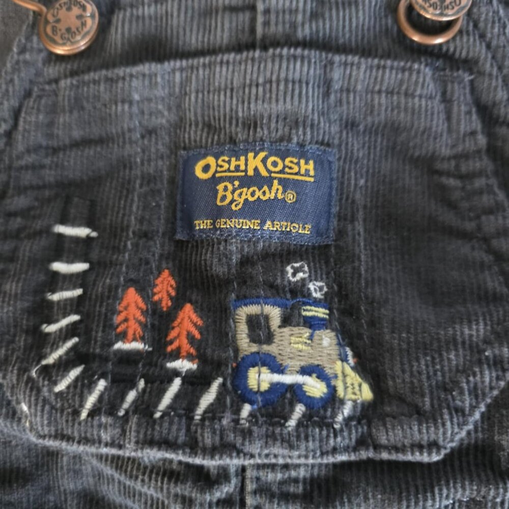 NWT Fall Train Curdoroy Osh kosh Cover-Alls - Picture 3 of 6